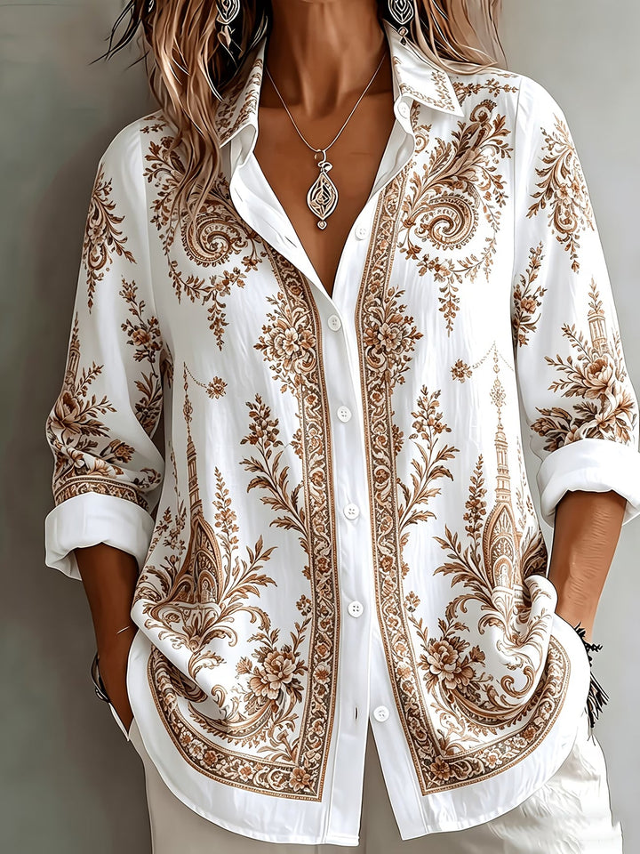 Aldana - Chemise À Manches Longues Boutonnée