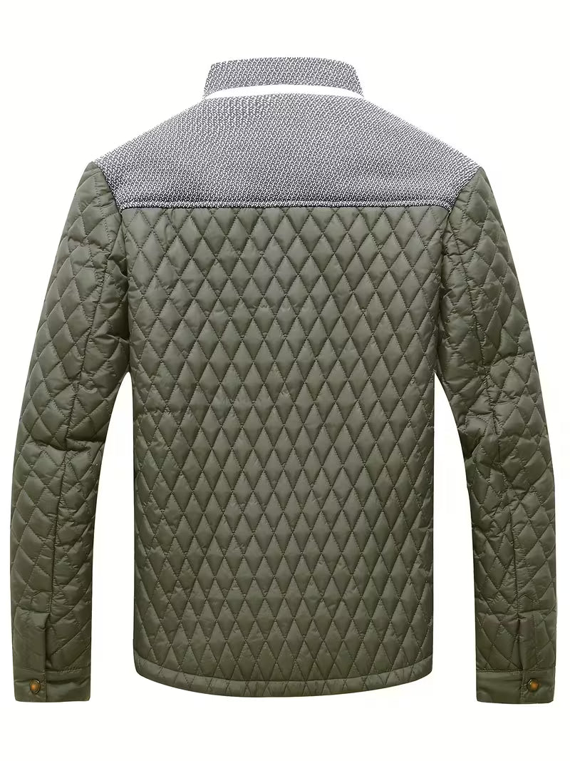 Stetson - Doudoune Matelassée À Motifs en Losanges