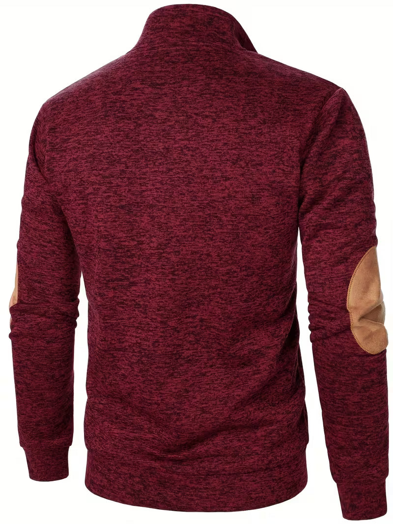 Kashyap - Sweat Shirt à col Montant et Manches Longues