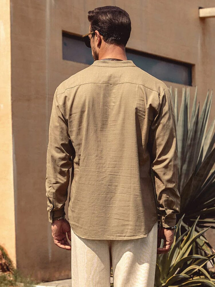 Panika - Chemise En Coton Et Lin