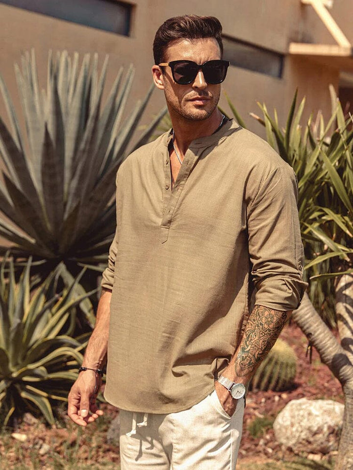 Panika - Chemise En Coton Et Lin