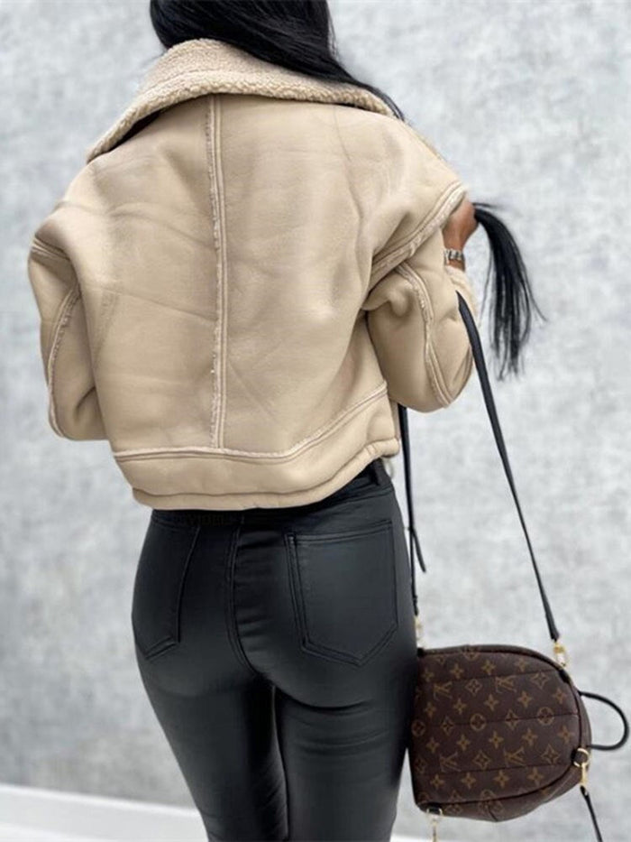 Reischl - Veste Zippée Doublée en Simili Mouton