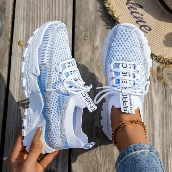 Annelien - Baskets Confortables en Tricot