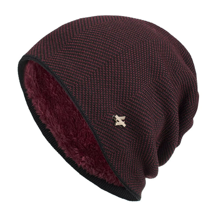 Qinch - Bonnet d'hiver doublé en polaire