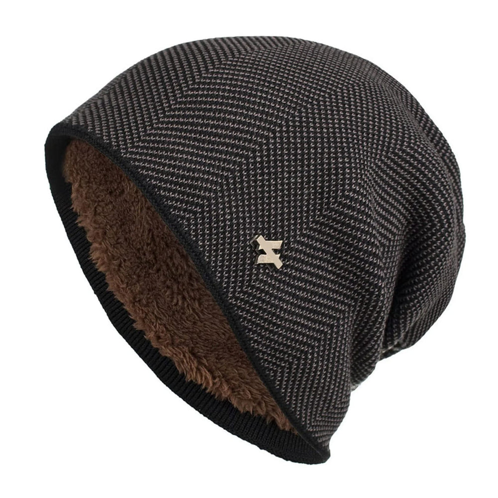 Qinch - Bonnet d'hiver doublé en polaire