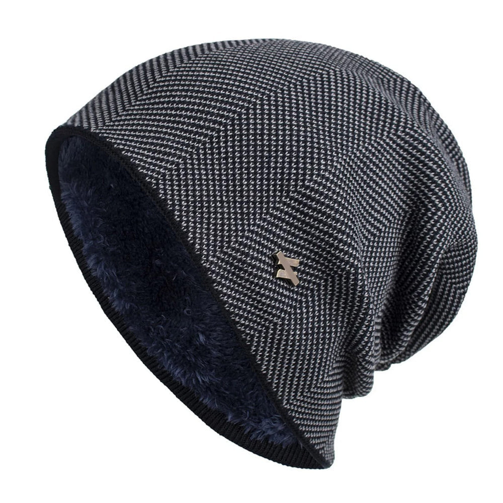 Qinch - Bonnet d'hiver doublé en polaire