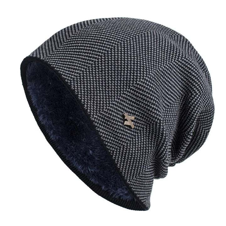 Qinch - Bonnet d'hiver doublé en polaire