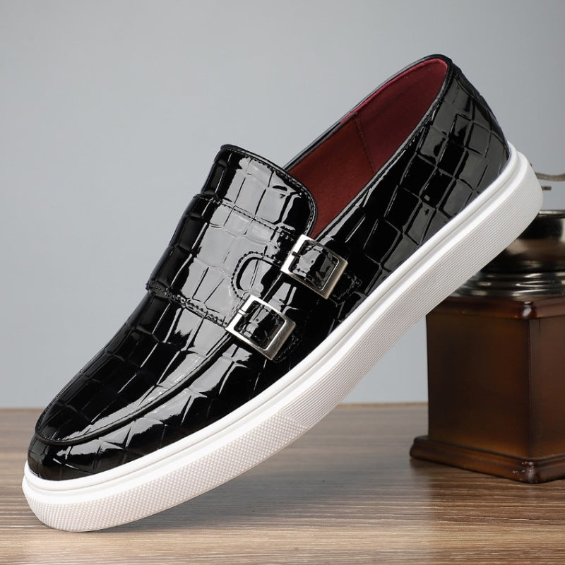 Loic - Mocassin Effet Crocodile