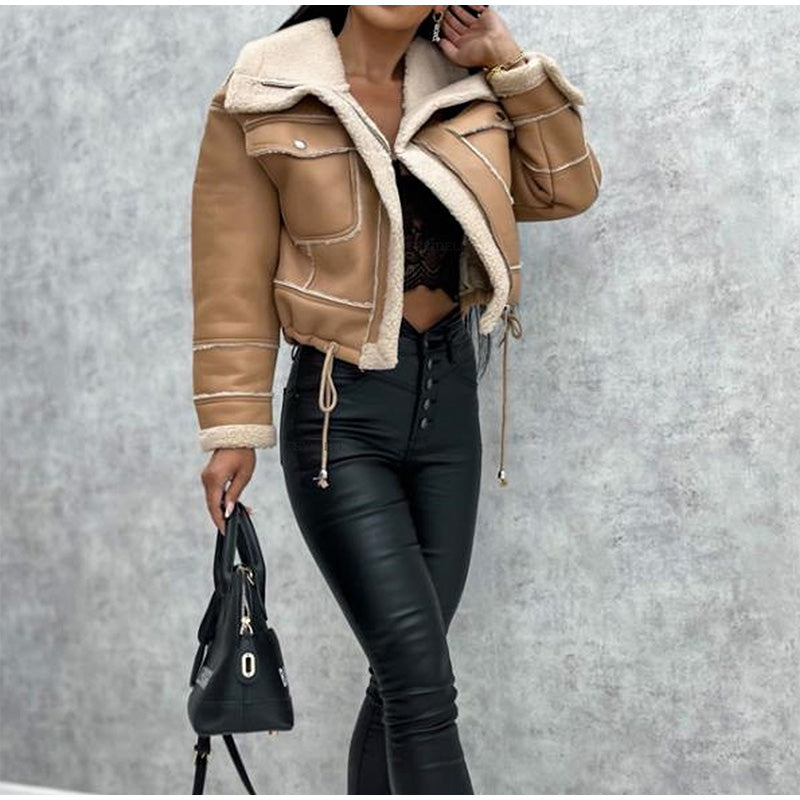 Reischl - Veste Zippée Doublée en Simili Mouton