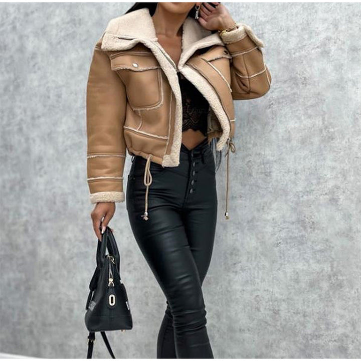 Reischl - Veste Zippée Doublée en Simili Mouton