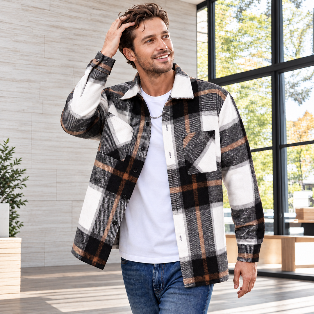Erwan - Chemise Boutonnée À Manches Longues