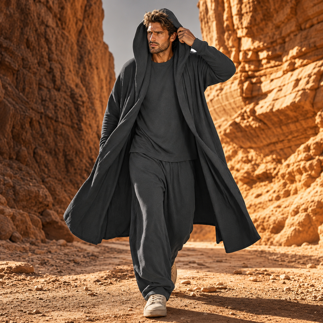 Calum - Ensemble Trois Pièces Avec Pantalon À Jambes Larges
