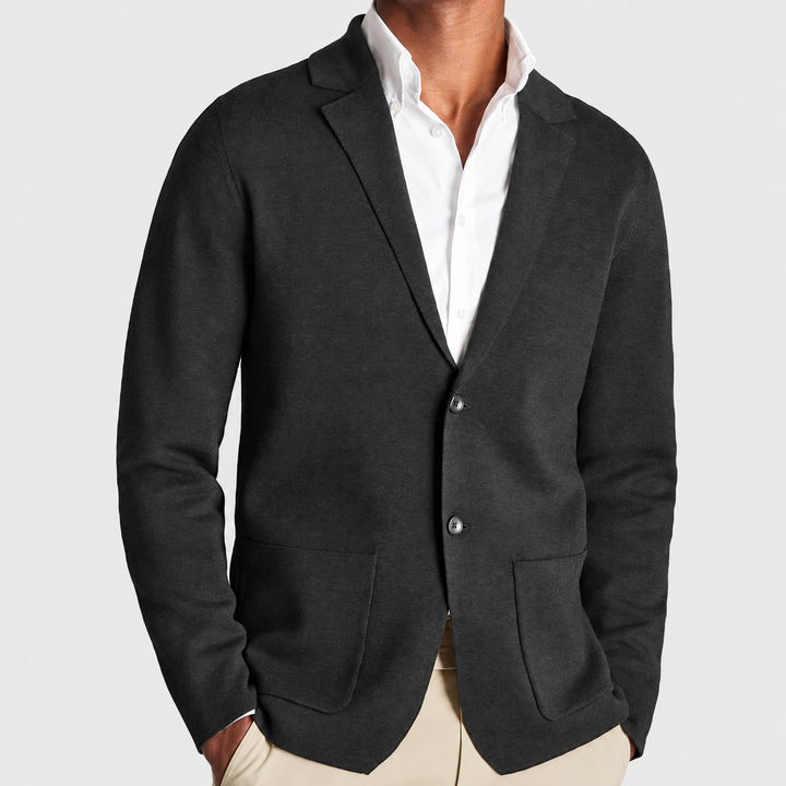 Simkin - Blazer en Maille Avec Poches Plaquées