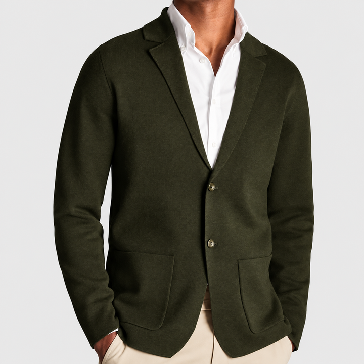 Simkin - Blazer en Maille Avec Poches Plaquées