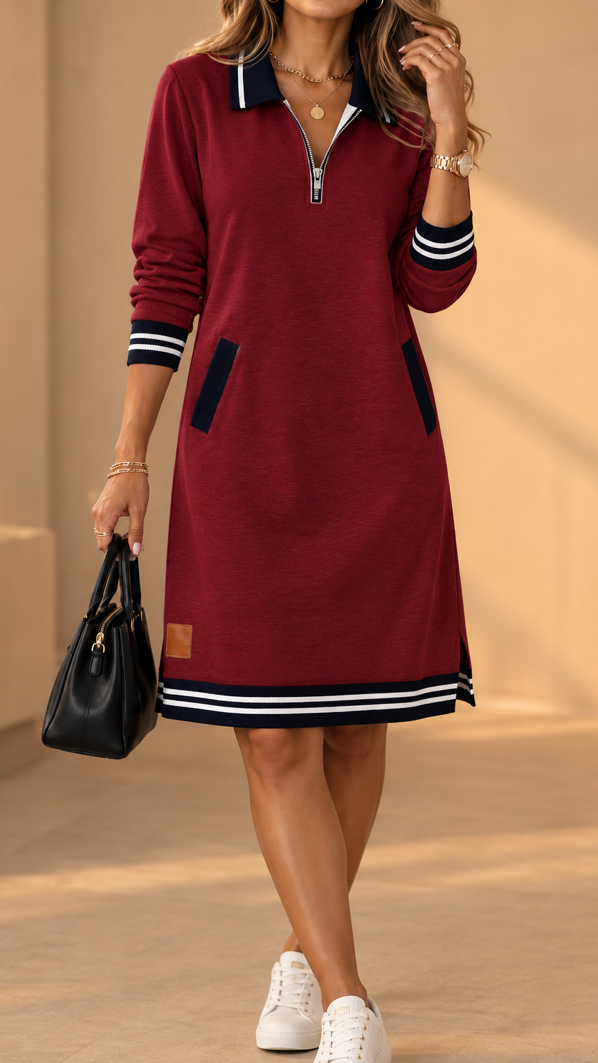 Keani - Robe Polo Élégante
