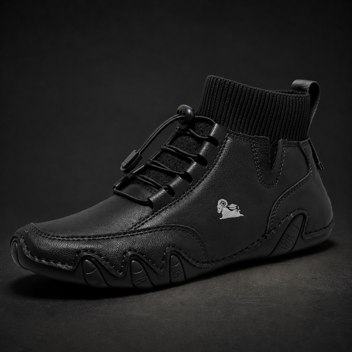 Tuncer - Baskets en Cuir à Lacets