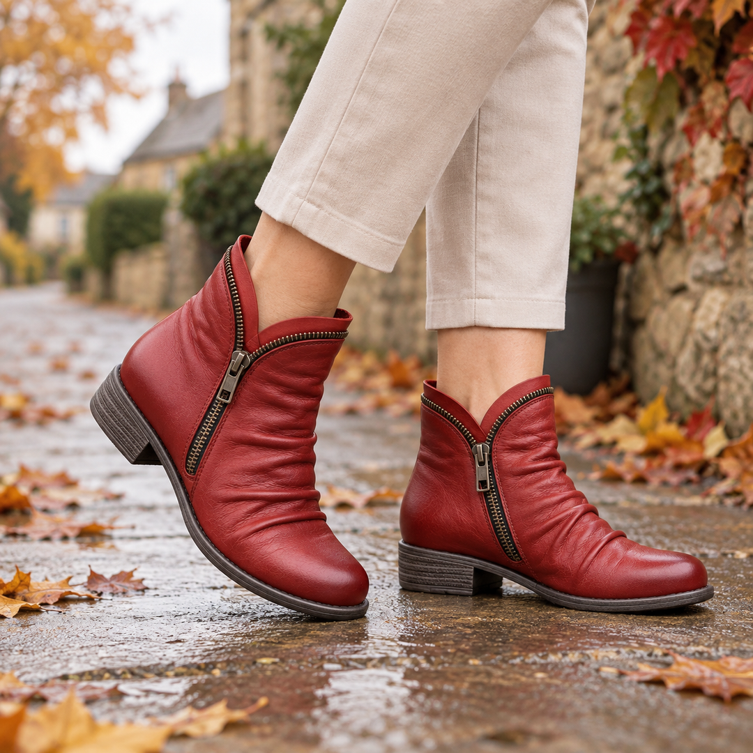 Limella - Bottines Orthopédiques À Fermeture Éclair