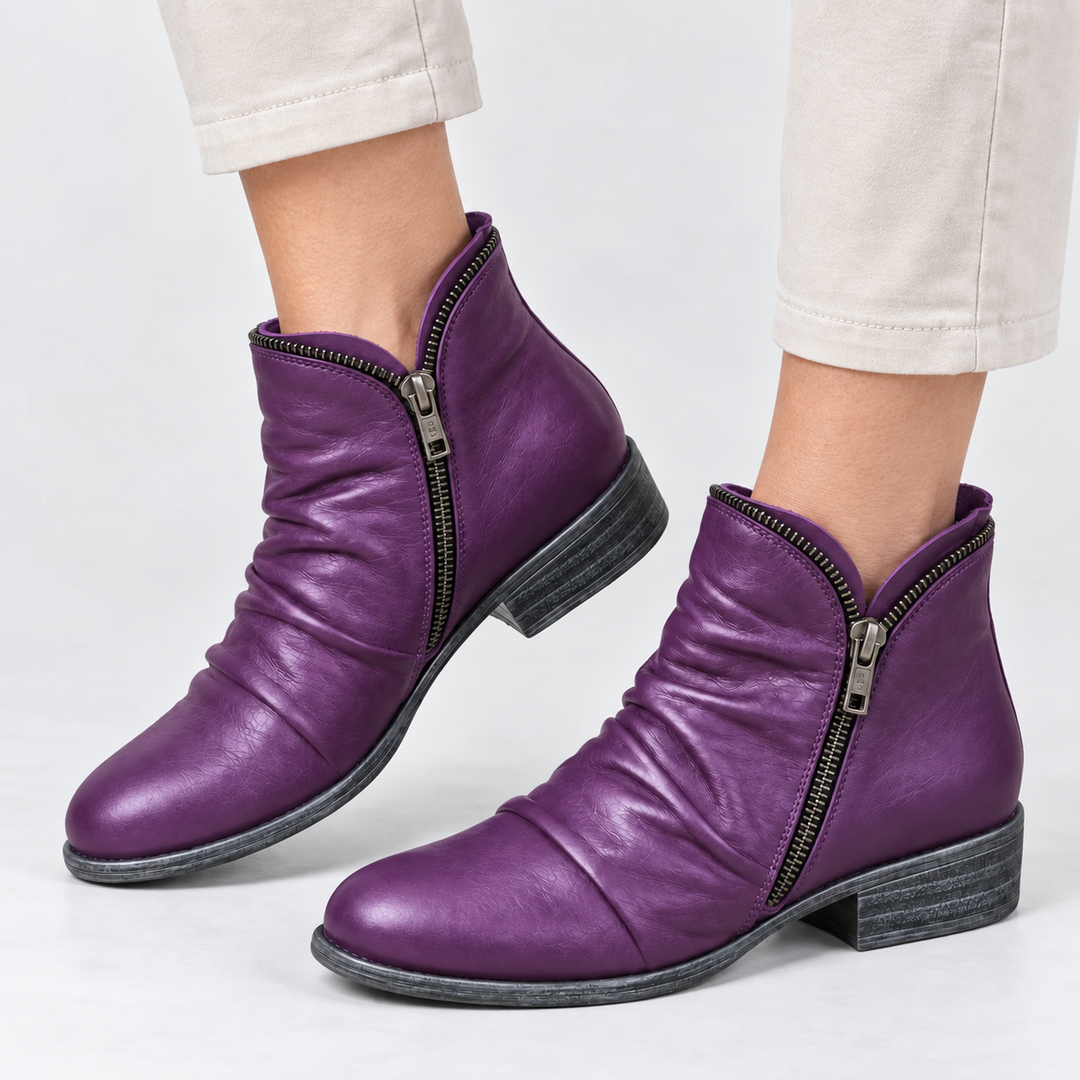Limella - Bottines Orthopédiques À Fermeture Éclair