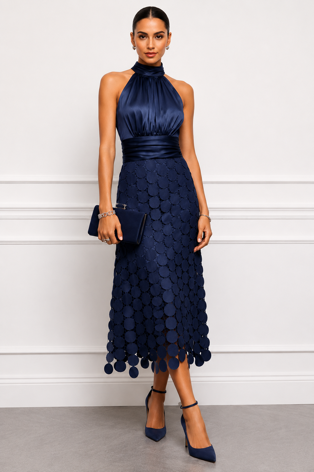 Rinldo - Robe de Cérémonie élégante Middi