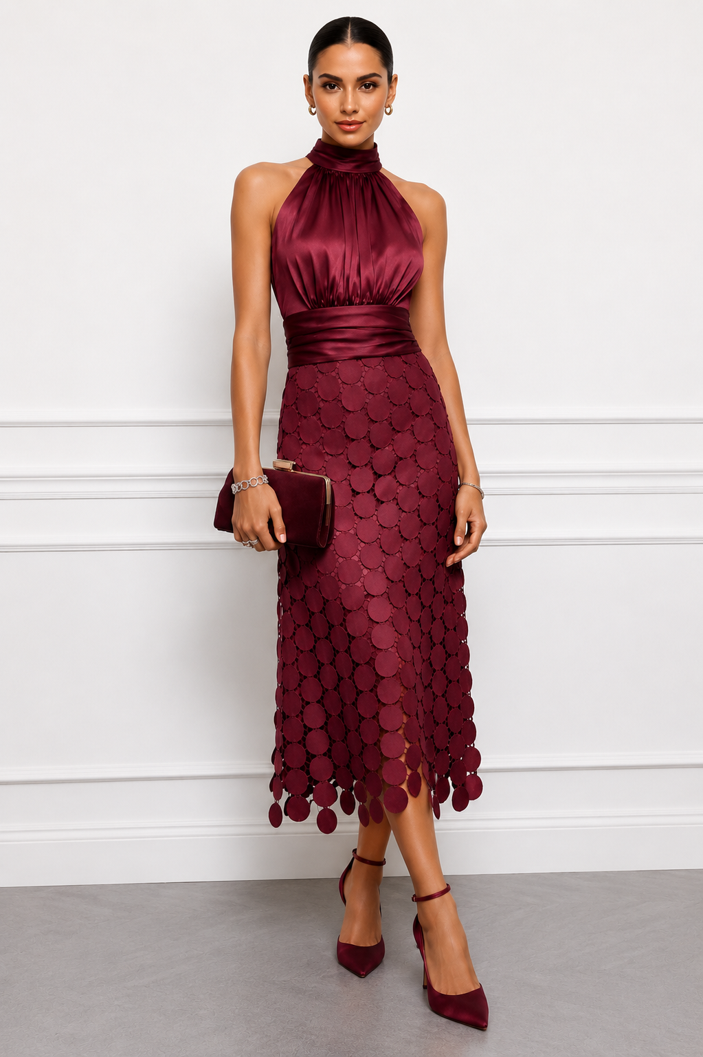 Rinldo - Robe de Cérémonie élégante Middi