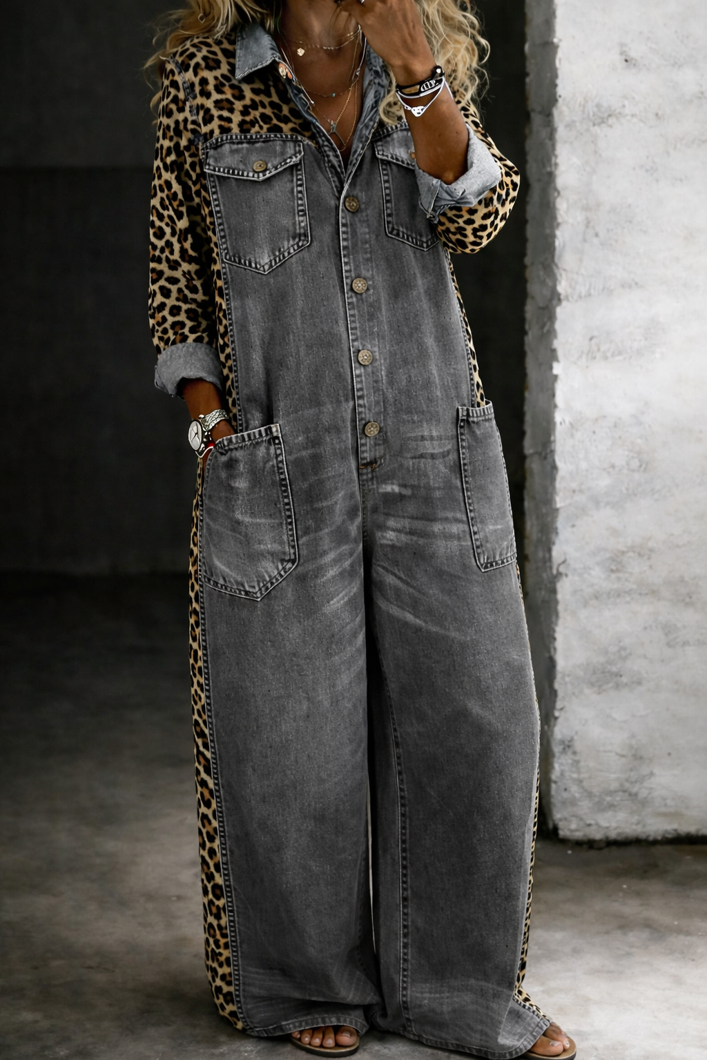 Sakshi - Combinaison en Jean