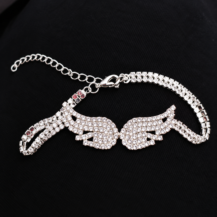 Birina - Bracelet De Cheville « Ailes D'ange » Réglable