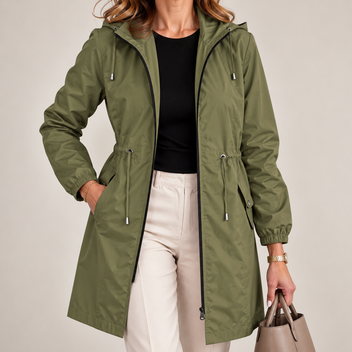 Jenevy - Veste Légère Et Imperméable Avec Capuche