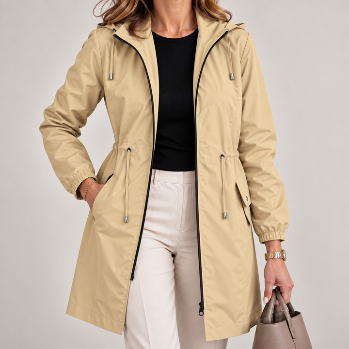 Jenevy - Veste Légère Et Imperméable Avec Capuche