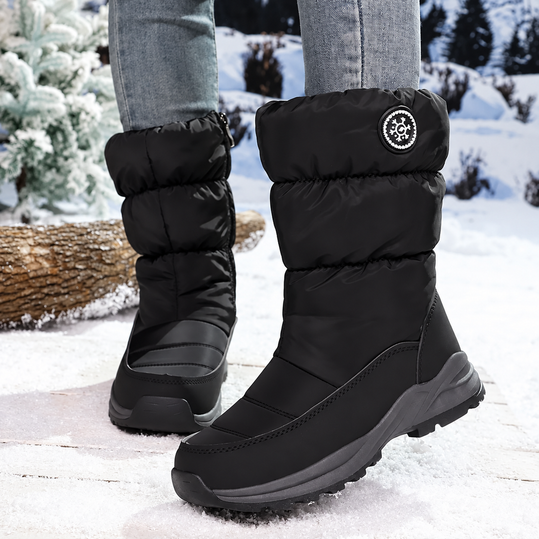 Muthoni - Bottes D'hiver De Haute Qualité Montant Mi-mollet