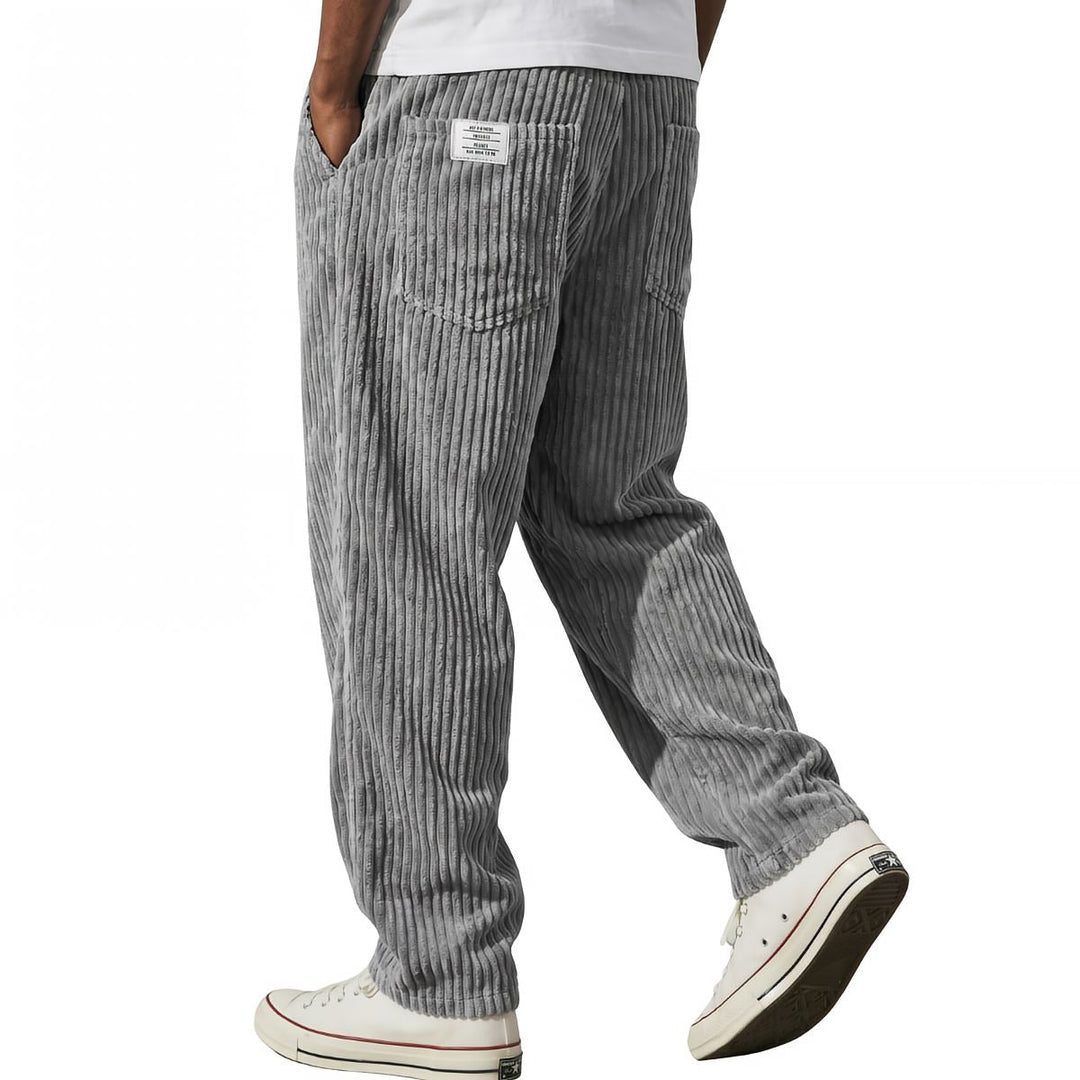 Erdem - Pantalon à Coupe Large et Texture en Velours Côtelé