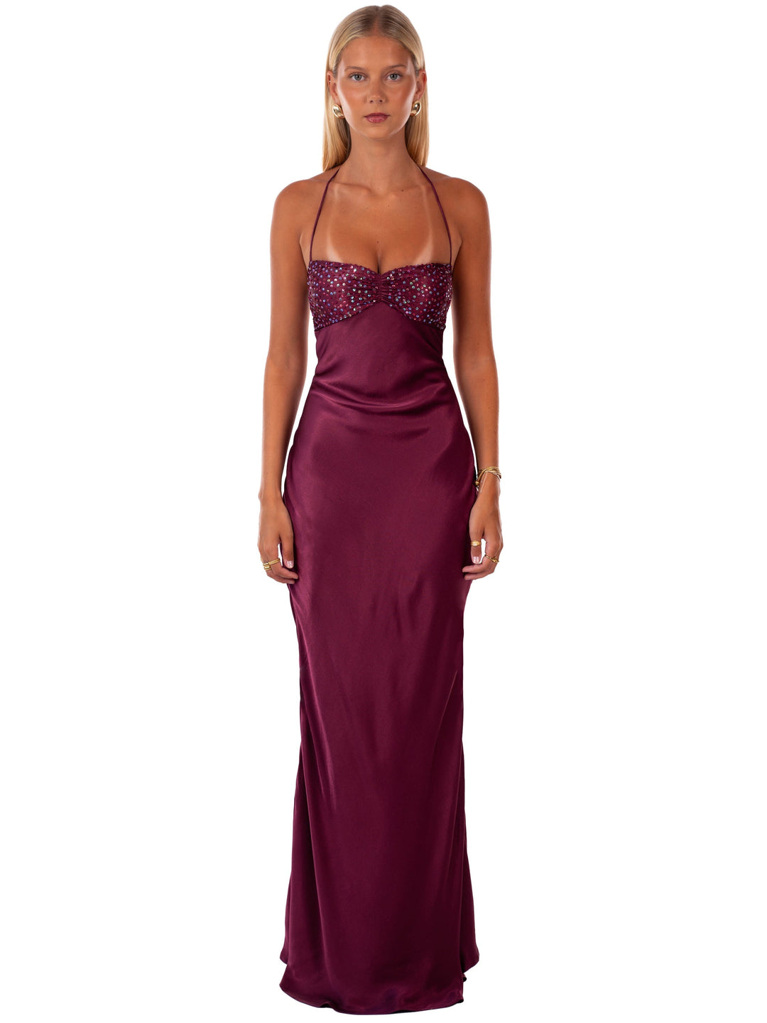 Nilysha - Robe Longue Sans Manches élégante