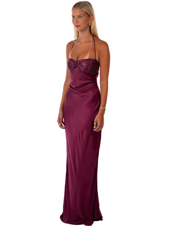 Nilysha - Robe Longue Sans Manches élégante