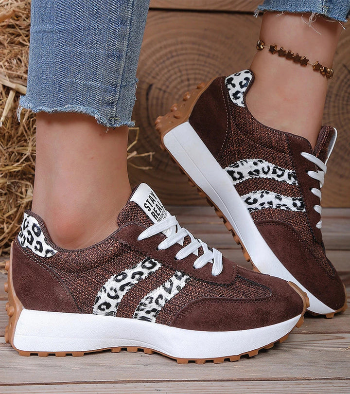 Jonara - Baskets À Semelle Compensée De Style Rétro