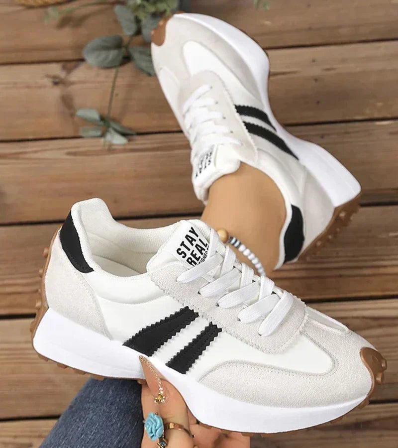 Jonara - Baskets À Semelle Compensée De Style Rétro