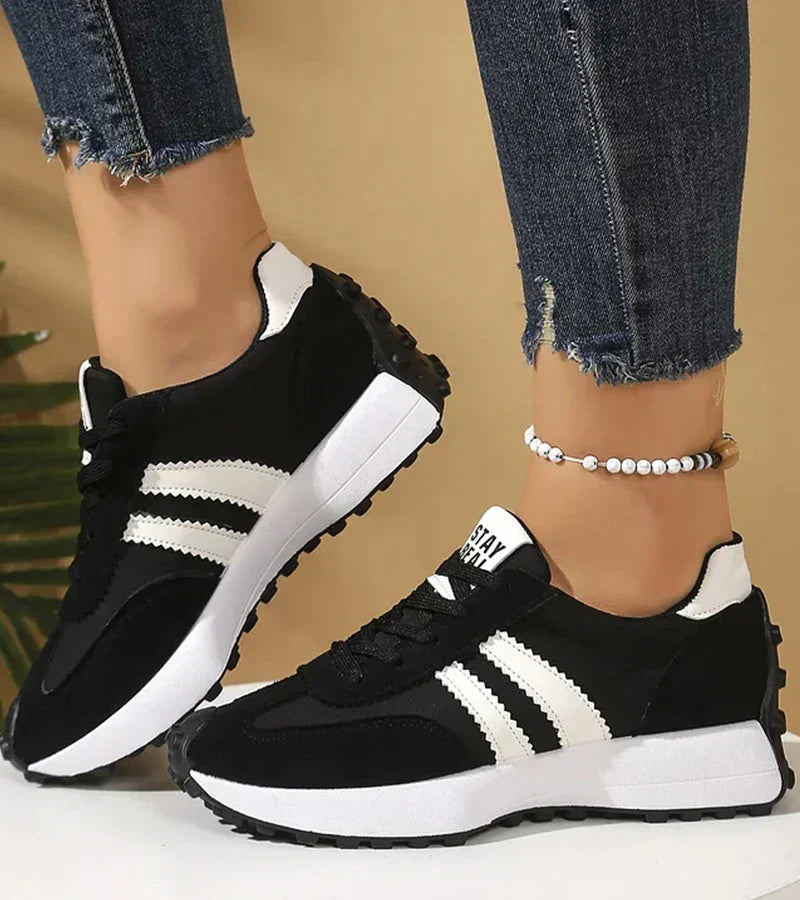 Jonara - Baskets À Semelle Compensée De Style Rétro