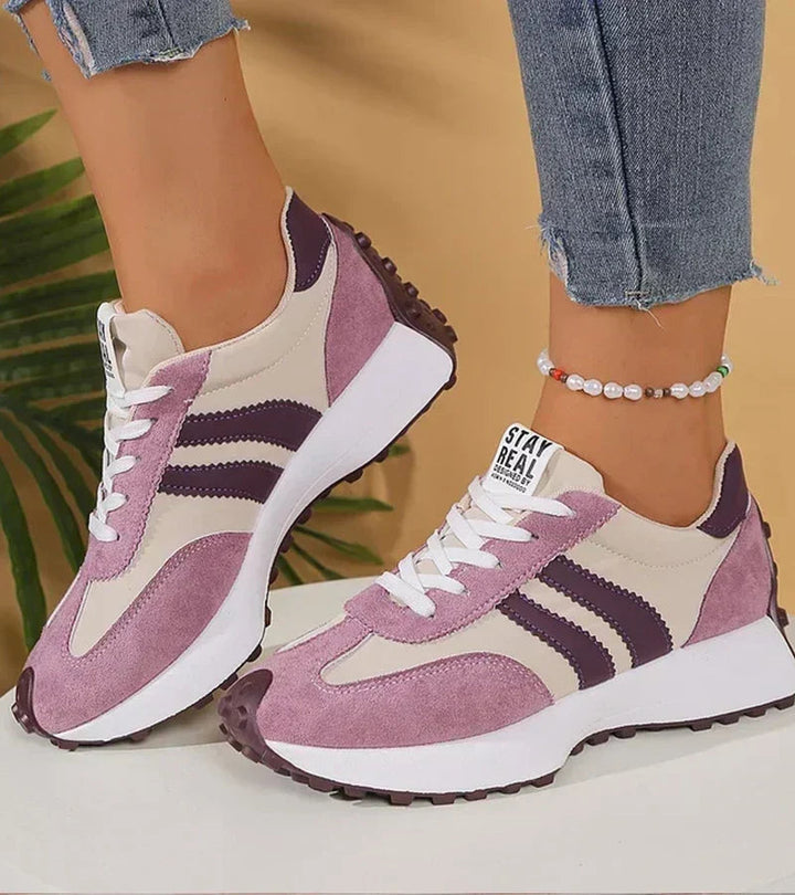 Jonara - Baskets À Semelle Compensée De Style Rétro