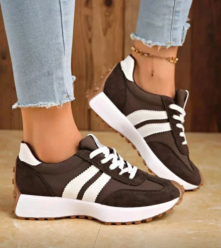 Jonara - Baskets À Semelle Compensée De Style Rétro