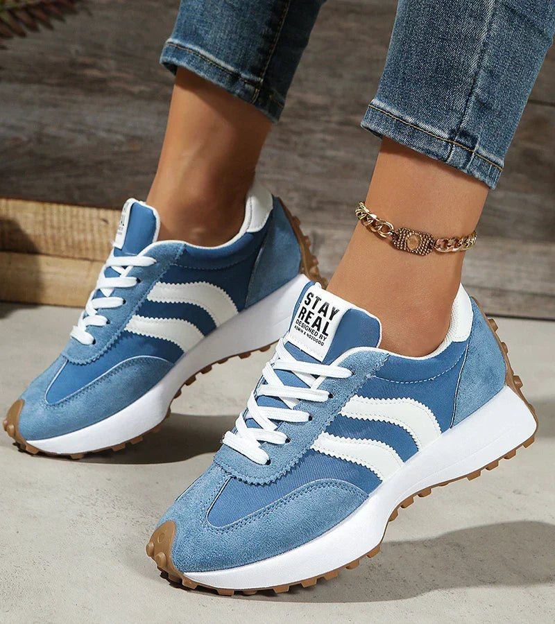 Jonara - Baskets À Semelle Compensée De Style Rétro