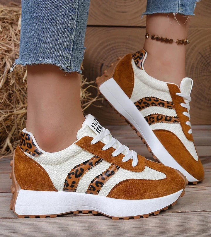 Jonara - Baskets À Semelle Compensée De Style Rétro