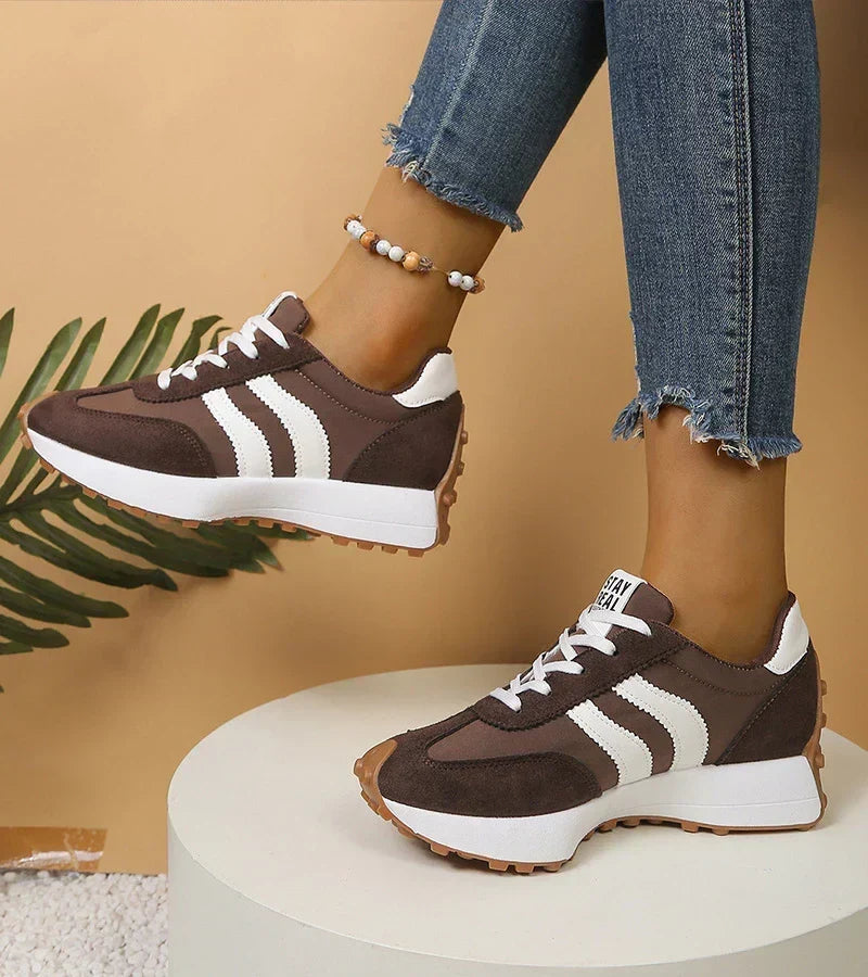 Jonara - Baskets À Semelle Compensée De Style Rétro
