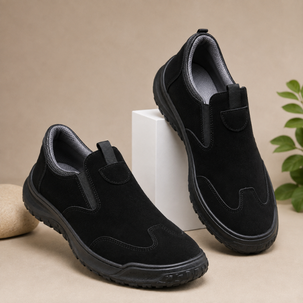 Traveis - Chaussures Sans Lacets Avec Empiècements élastiques et Semelles Texturées