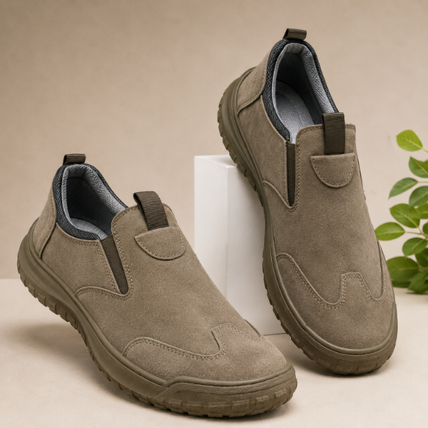 Traveis - Chaussures Sans Lacets Avec Empiècements élastiques et Semelles Texturées