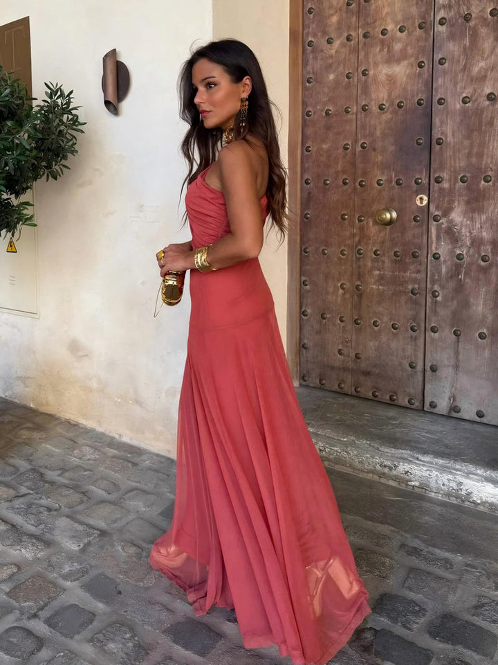 Dainia - Robe Longue Asymétrique en Maille