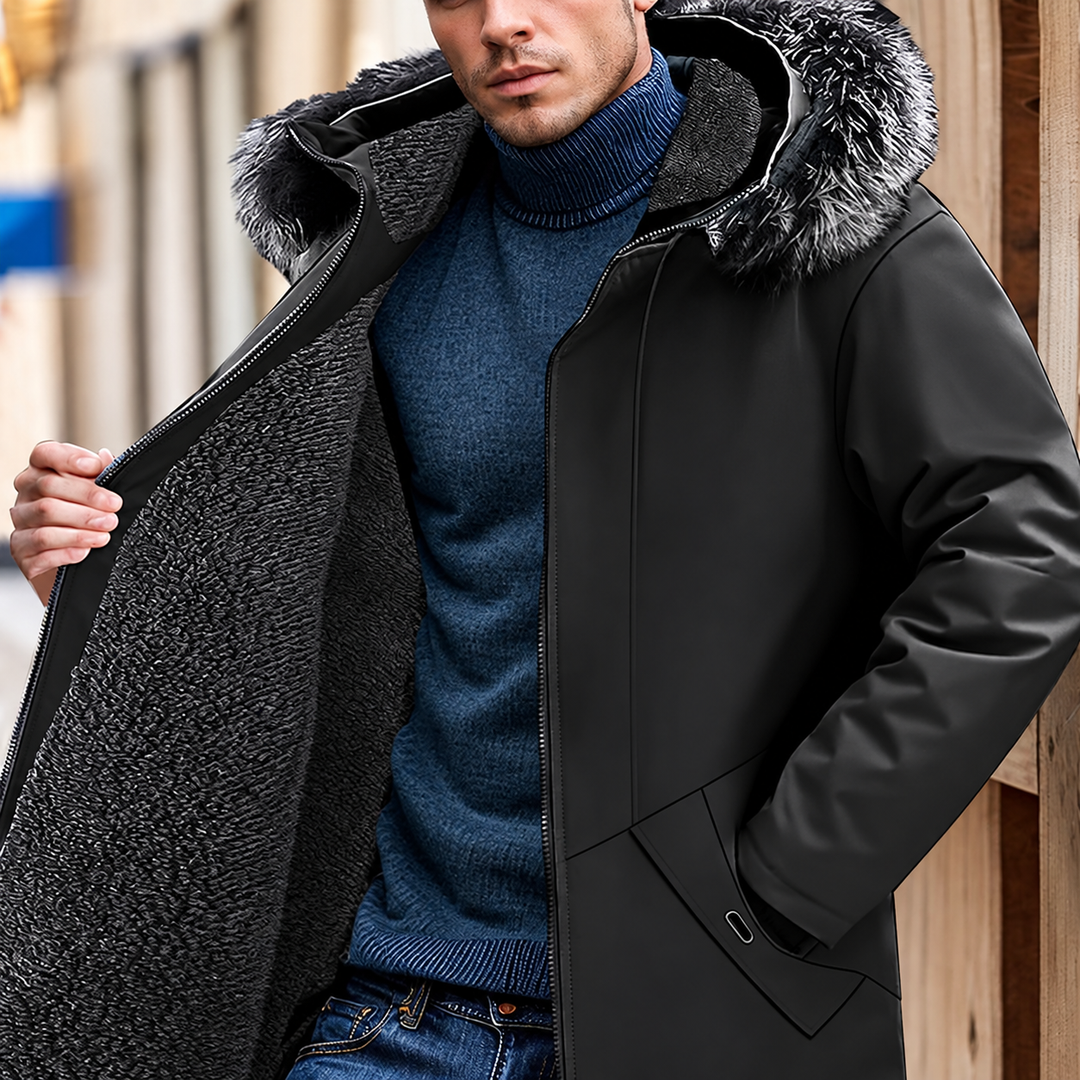 Falkner - Parka À Capuche Coupe-Vent