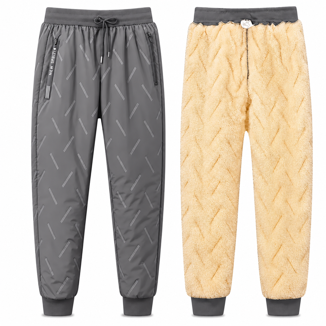 Kervina - Pantalon De Sport Coupe Ample Avec Doublure en Sherpa