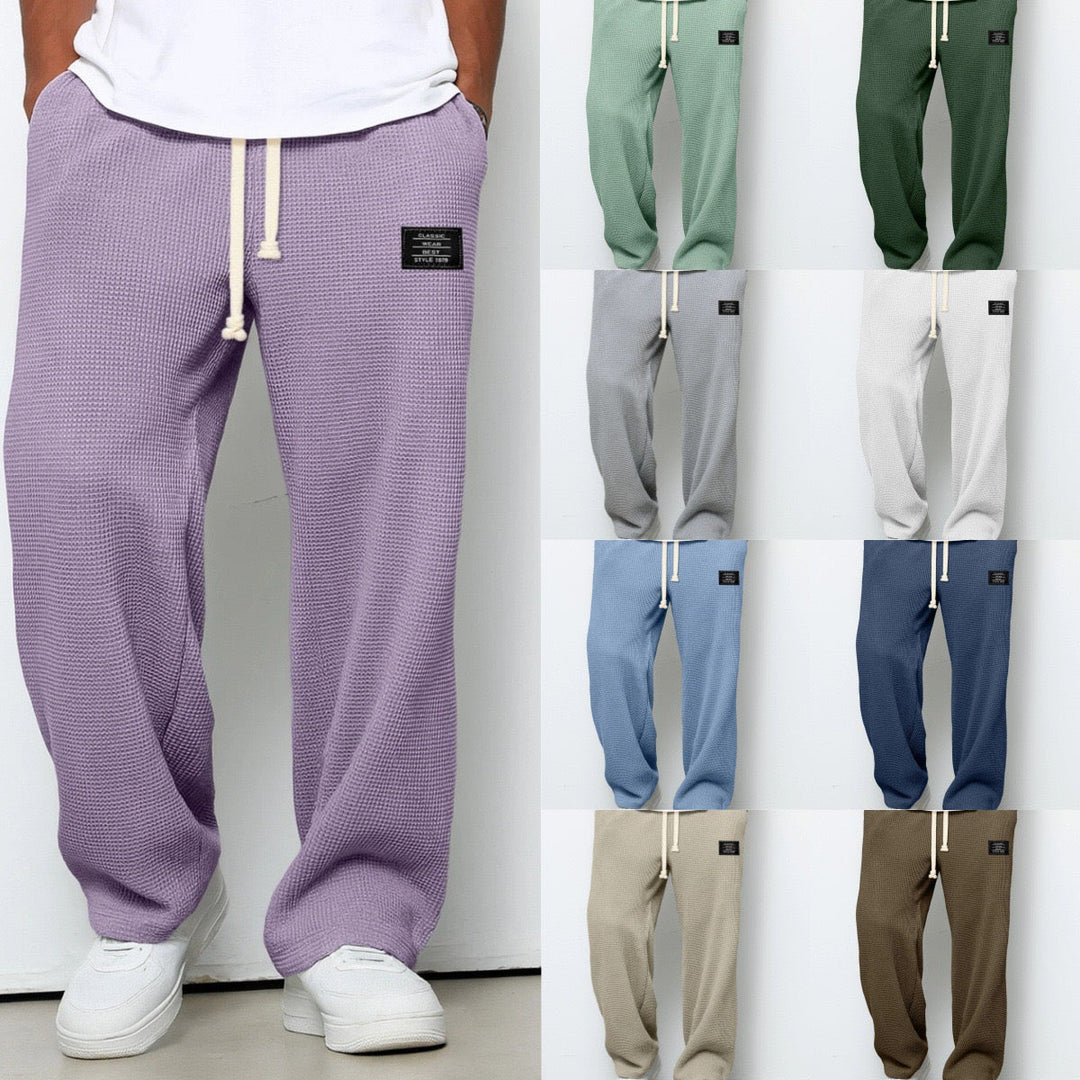 Dezlan - Pantalon Ample À Jambes Larges Et Taille Ajustable