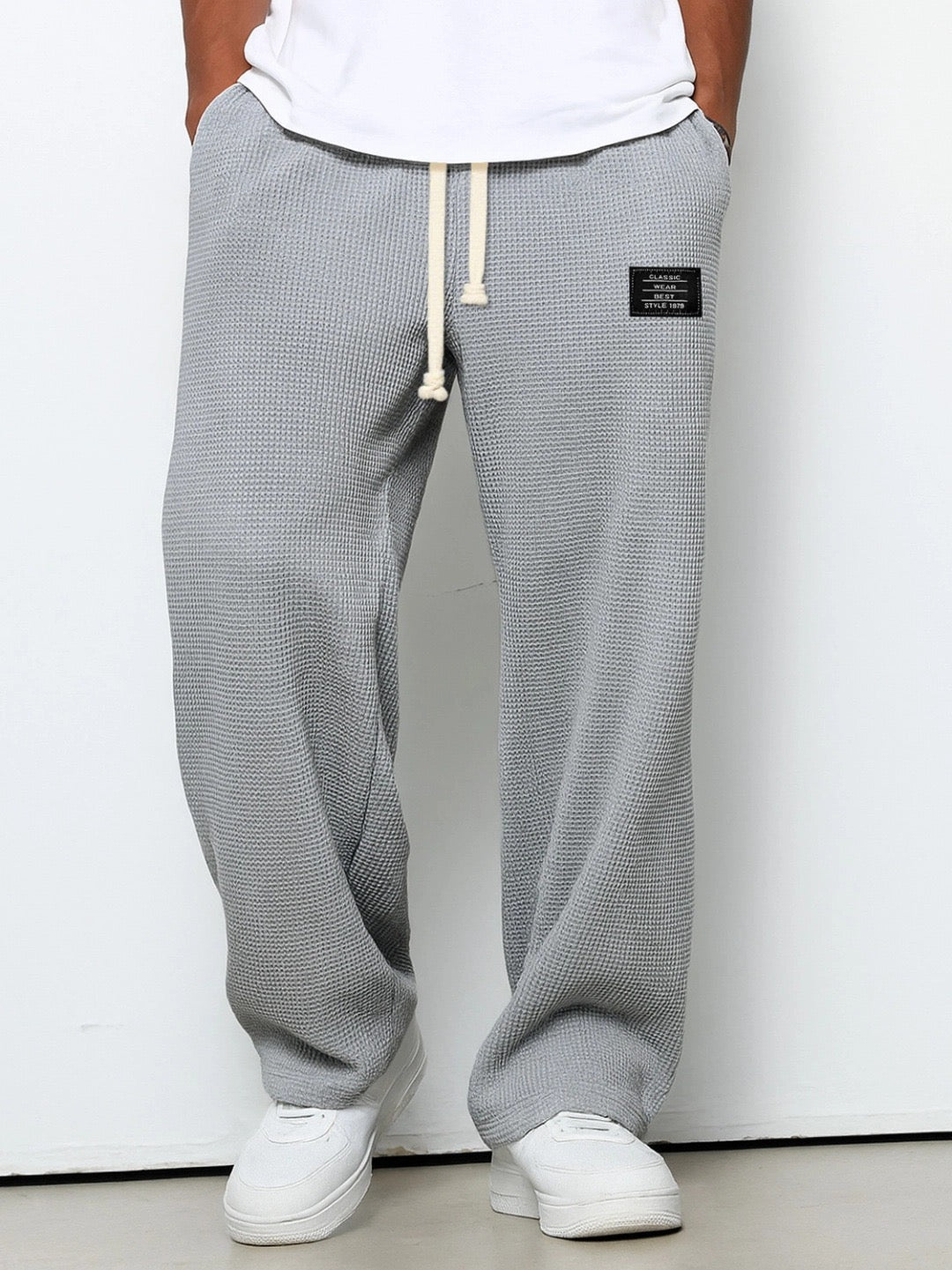 Dezlan - Pantalon Ample À Jambes Larges Et Taille Ajustable