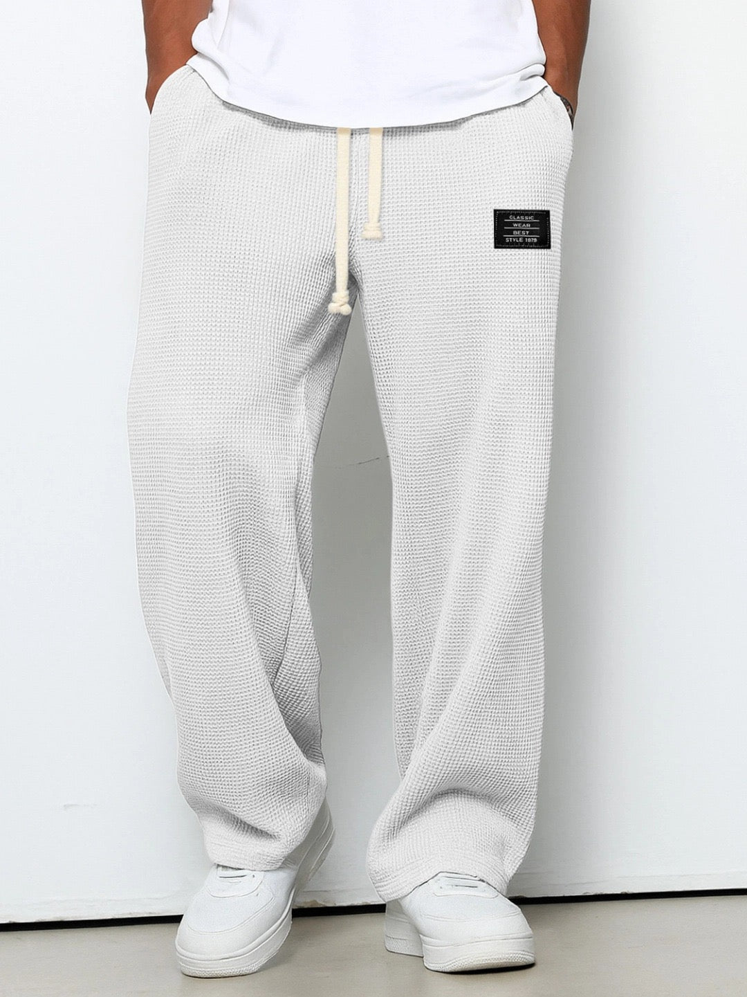 Dezlan - Pantalon Ample À Jambes Larges Et Taille Ajustable