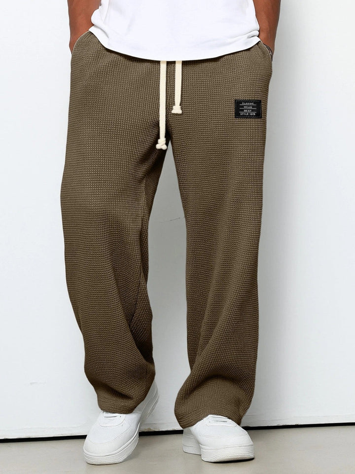 Dezlan - Pantalon Ample À Jambes Larges Et Taille Ajustable