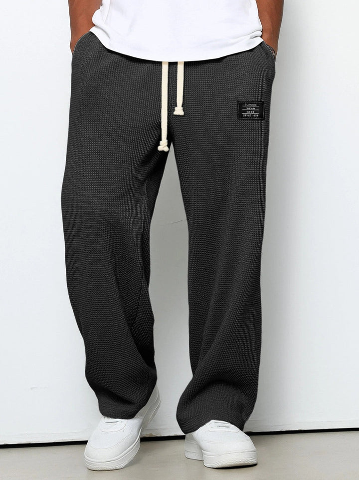 Dezlan - Pantalon Ample À Jambes Larges Et Taille Ajustable